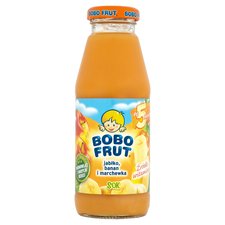 Bobo Frut Apple Banana & Carrot Juice 300Ml