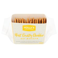 Counter Holly's Food Emporium Cheddar Oat Biscuits 144G