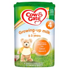 Cow & Gate 4 Growing Up Milk Powder 2+ Years 800G