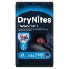 Drynites Boy Pyjama Pant Age 3-5 Years 10 Pants