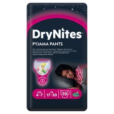 Drynites Girl Pyjama Pant Age 4-7 Years 10 Pants