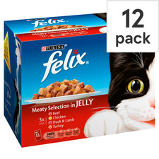 Felix Meaty Selection In Jelly 12X100g