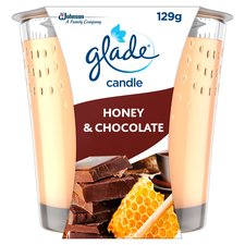 Glade Candle Honey & Chocolate 129G