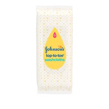 Johnson's Baby Top-To-Toe Washcloths 15S