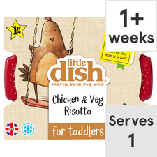 Little Dish 1Yr+ Chicken & Vegetable Risotto Toddler Meal 200G