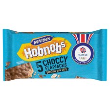 Mcvities Hobnobs Chocolate Flap Jack 5 Pack 148.5G
