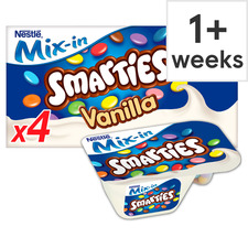 Nestle Smarties Split Pot Yogurts 4X120g