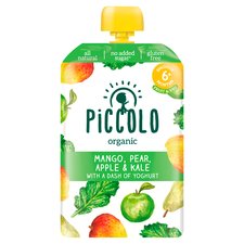 Piccolo Organic Pear Mango & Kale Baby Food 100G