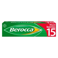 Berocca Berries Effervescent Vitamin Energy Tablets 15S