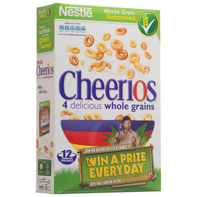 Nestle Cheerios Cereal 375g Compare Prices And Buy Online 8854