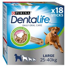 Purina Dentalife Large Dog Chews 18 Sticks 636G