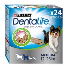 Purina Dentalife Medium Dog Chews 24 Sticks 552G