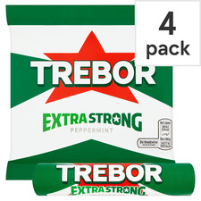 Trebor Extra Strong Peppermint 4 Pack 165G