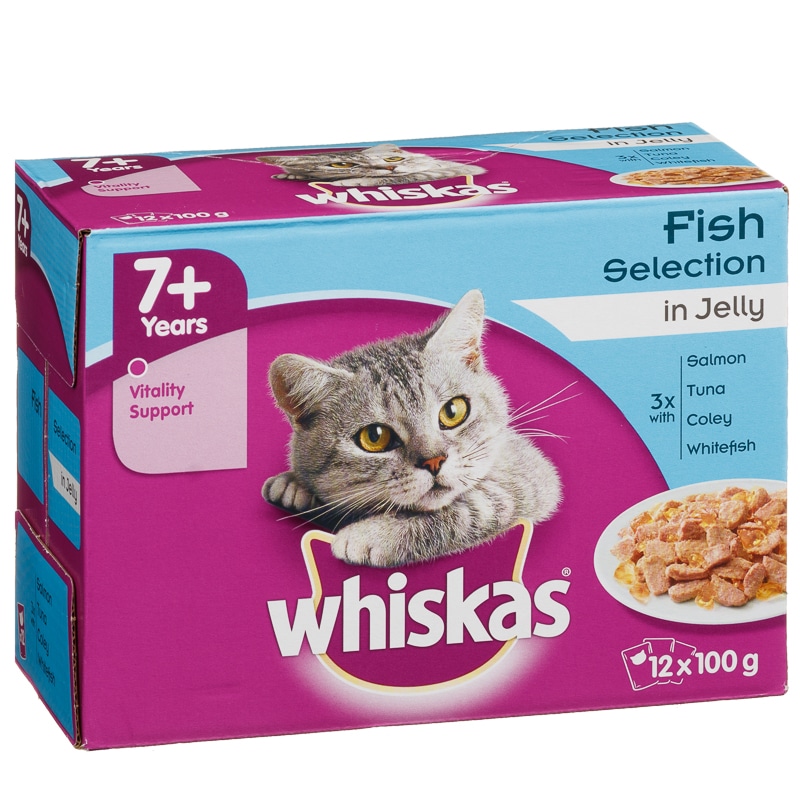 whiskas fish selection