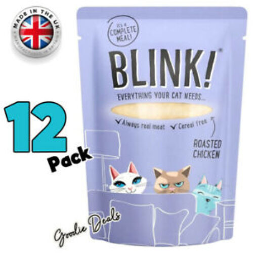 Blink Roasted Chicken Cat Food Pouch 85G