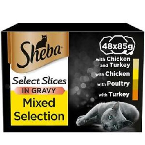 Sheba Select Slices Poultry In Gravy 12X85g