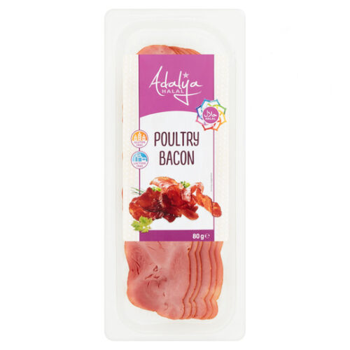 Adalya Halal Poultry Bacon 80G