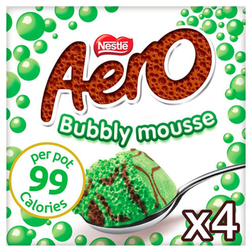 Aero Mint Chocolate Mousse 4X58g