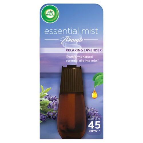 Airwick Air Freshener Essential Mist Lavender Refill 20Ml