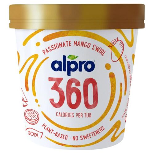 Alpro 360 Mango & Passion Fruit Ice Cream 450Ml