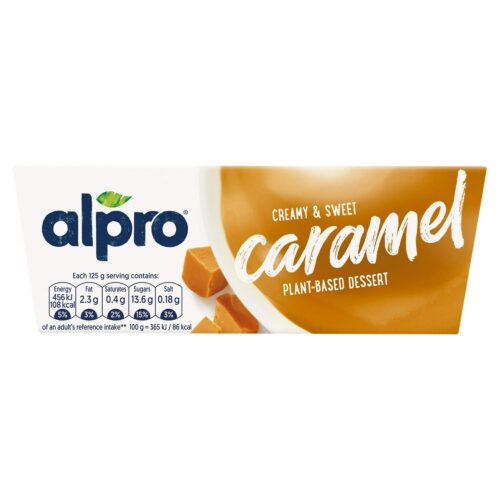 Alpro Caramel Soya Dessert 4 X 125G