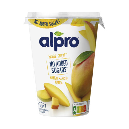 Alpro No Added Sugar Yogurt Mango 400G