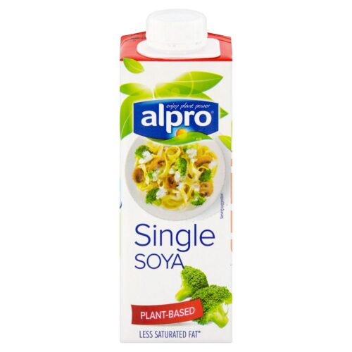 Alpro Single Soya Uht Soya Alternative To Cream 250Ml