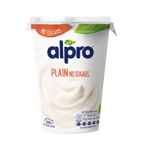 Alpro Zero Sugars Plain 500G