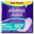 Always Dailies Fresh & Protect Normal Panty Liners 60