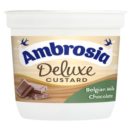 Ambrosia Deluxe Custard Belgian Milk Chocolate 110G