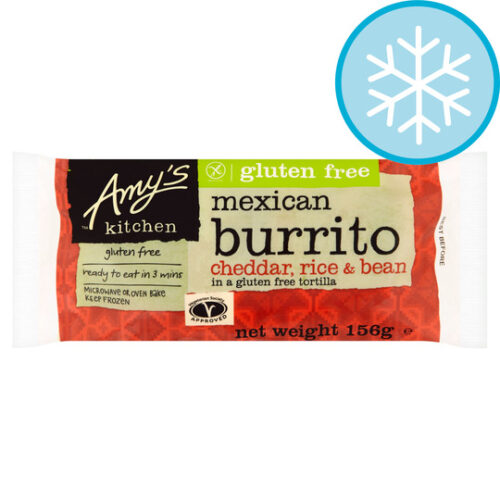 Amy’s Kitchen Cheddar Rice & Bean Burrito 156G