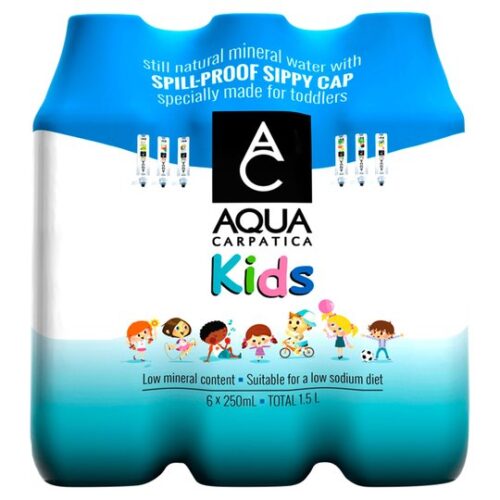 Aqua Carpatica Kids Natural Still Water 6X250ml