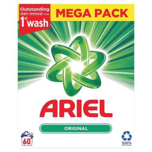 Ariel Original Washing Powder 60 Washes 3900G