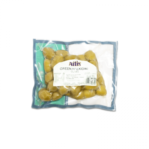 Attis Gourmet Green Olives (Halkıdıkı) 400g