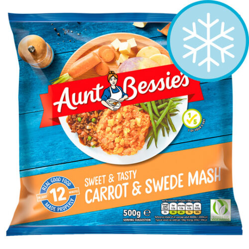 Aunt Bessie’s Mashed Carrot & Swede 500G
