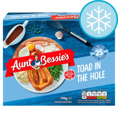 Aunt Bessie’s Toad In The Hole 190G