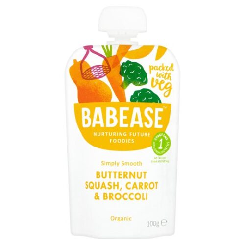 Babease Butternut Squash Carrot & Broccoli 100G