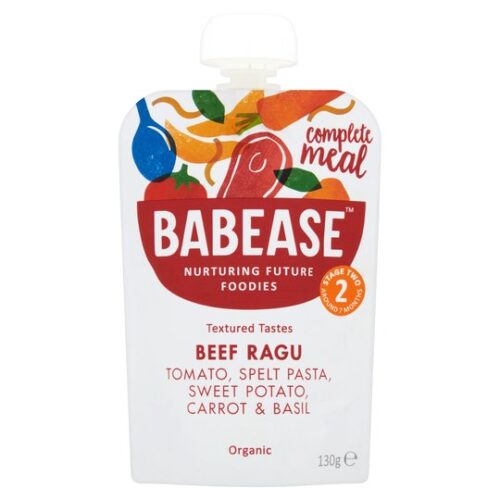 Babease Organic Beef Ragu 130G