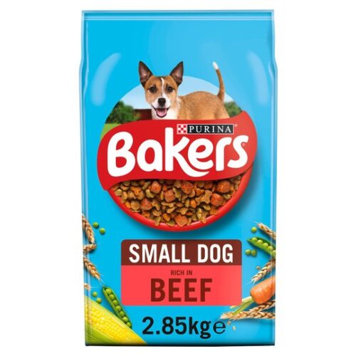 Bakers Small Dog Food Beef & Vegetable 2.85Kg