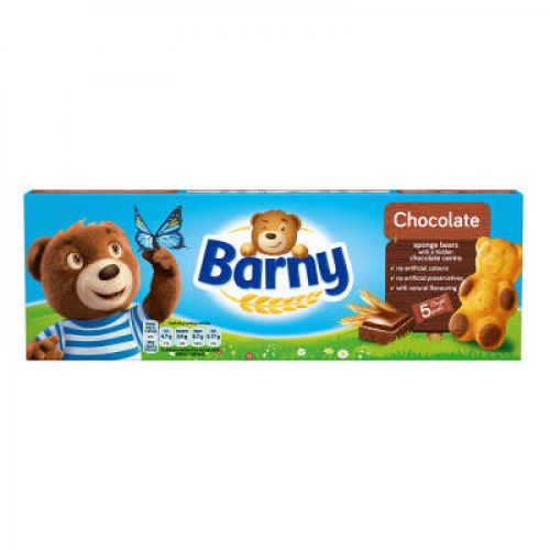 Barny Chocolate Kids Sponge Bear 5 Pack 150G - Compare Prices & Buy Online!