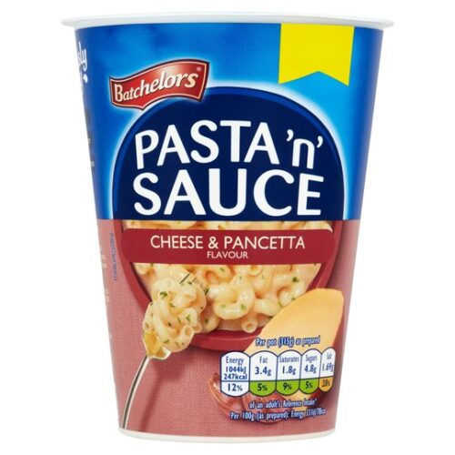 Batchelors Pasta & Sauce Cheese & Pancetta 65G