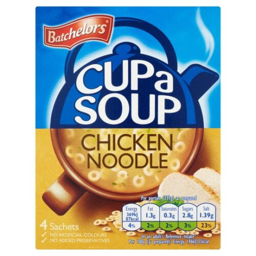 Batchelors Cup A Soup Special Chicken Noodle 4S 94G