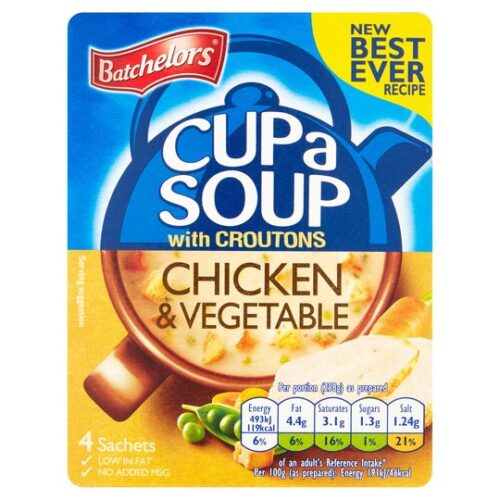 Batchelors Cup A Soup Special Chicken & Vegetable 110G