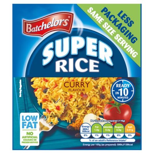 Batchelors Super Rice Curry Quick Cook 90G