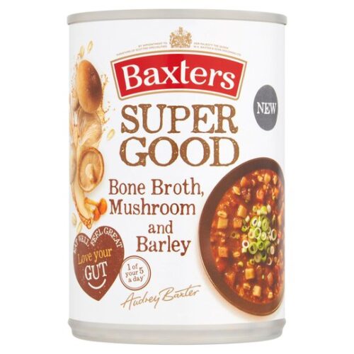 Baxters Bone Broth Mushroom & Barley Soup 400G