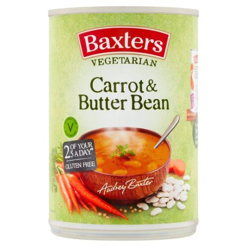 Baxters Vegetarian Carrot & Butter Bean Soup 400G