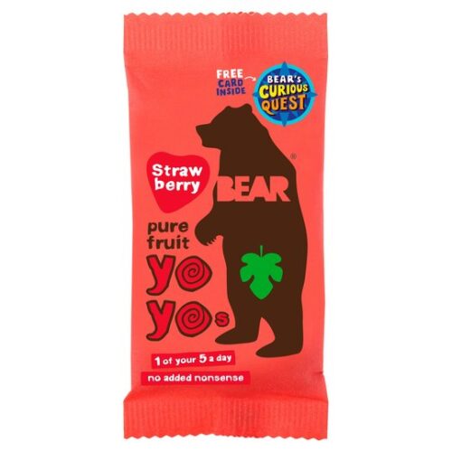 Bear Pure Fruit Yoyos Strawberry 20G