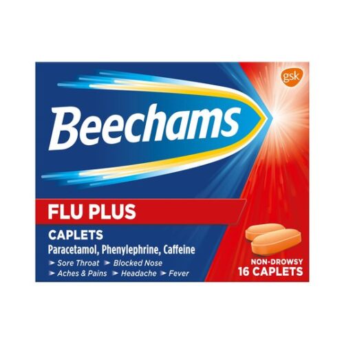 Beechams Flu Plus Caplets 16S