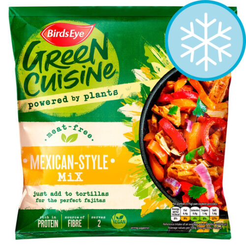 Birds Eye Green Cuisine Mexican Fajita Style Mix 350G