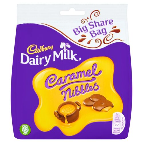 Cadbury Caramel Caramel Nibbles Bag 242G